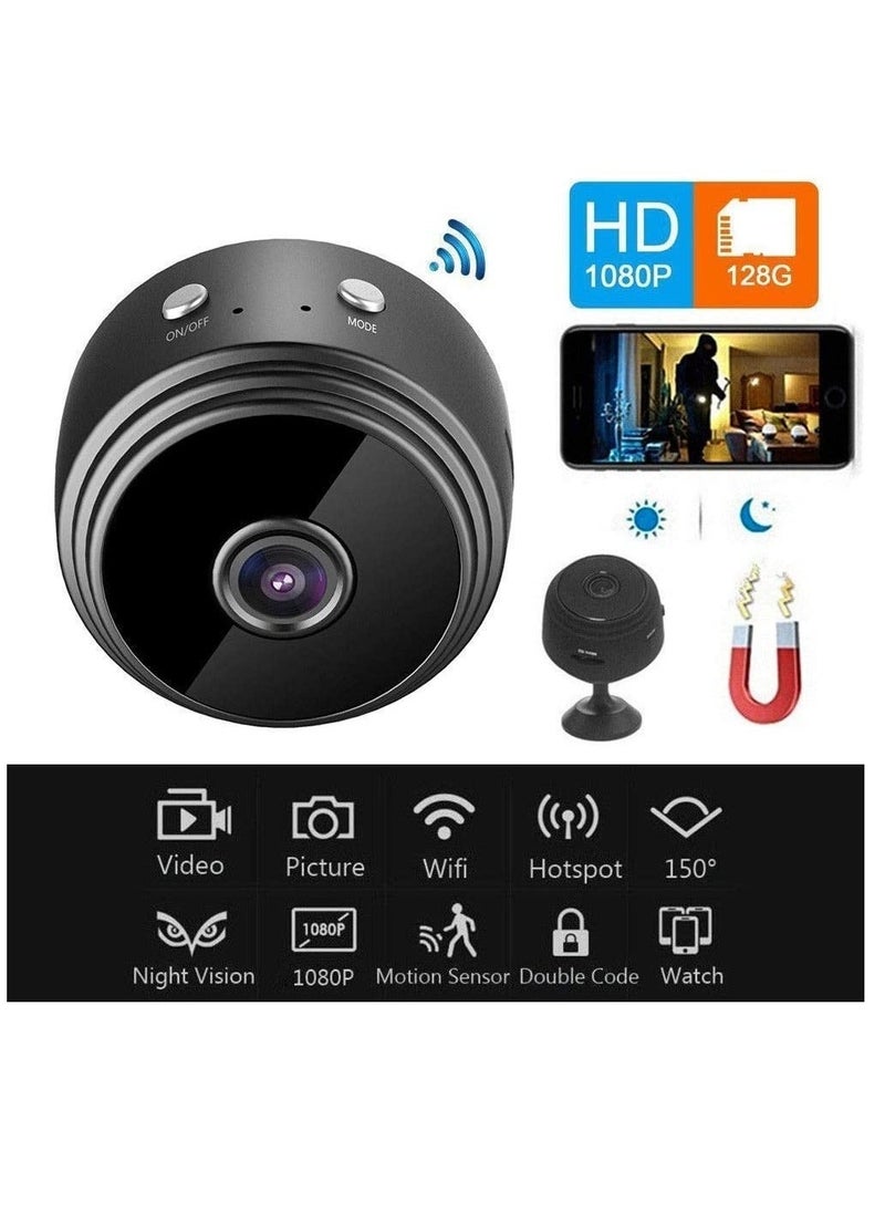 Round WiFi Full HD Night View 1080P Mini Camera