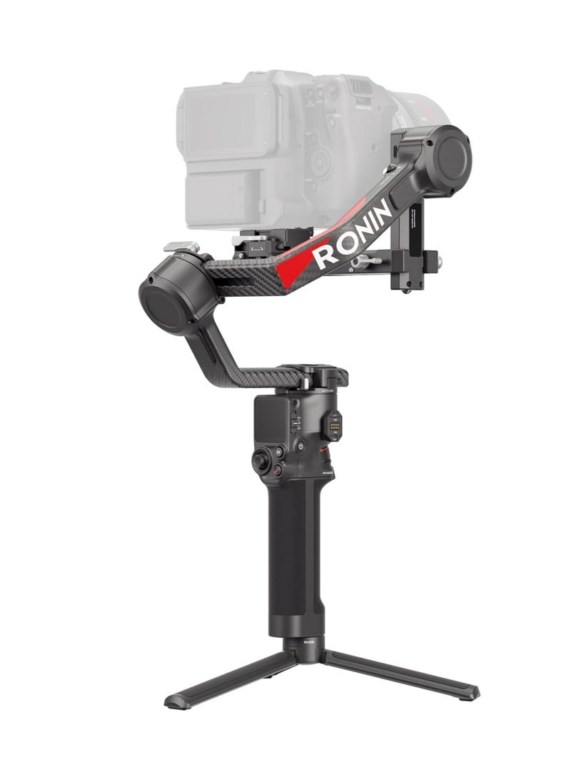 DJI RS 4 Pro, 3-Axis Gimbal Stabilizer for DSLR & Cinema Cameras Canon/Sony/Panasonic/Nikon/Fujifilm, 2nd-Gen Native Vertical Shooting, 4.5kg (10lbs) Payload, Dual Focus & Zoom Motors