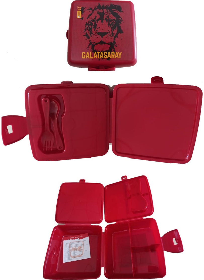Galatasaray Nutrition Bowl 23556 with Lion Figure