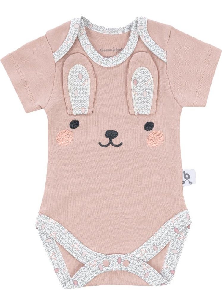 Hero Embroidered Short Sleeve Body Bunny for Babies