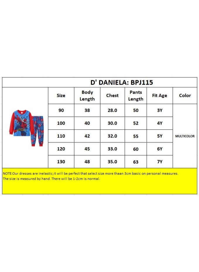 Daniel - Boys' Spider-Man Hero Pajama Set - Long Sleeve