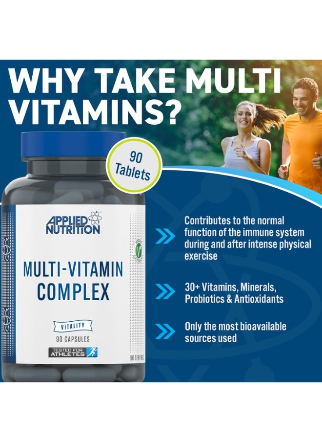 Applied Nutrition, Multi-Vitamin Complex, 90 Caps, 90 Servings