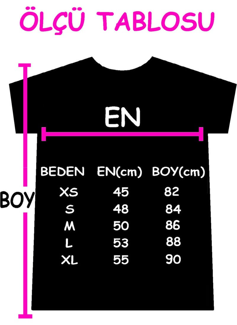 Balance Cats Black Short Sleeve Combed Cotton T-Shirt Dress