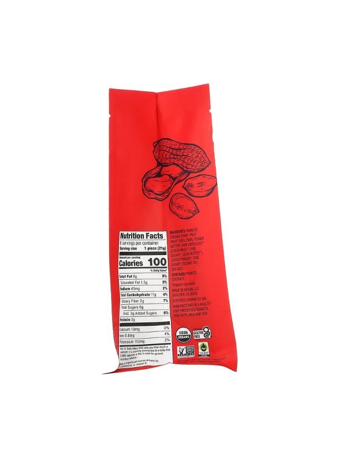 Fudge Brownie Minis Peanut Butter 8 Brownies 5.92 oz 168 g