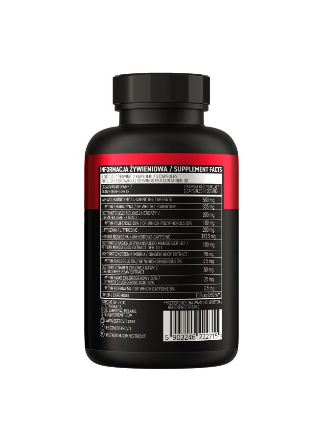 Ostrovit, Fat Burner For Women, 60 Caps, 30 Servings