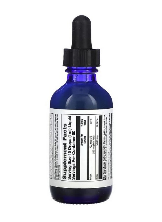 Liquid Biotin Radiant Essential Support 2 fl oz 60 ml