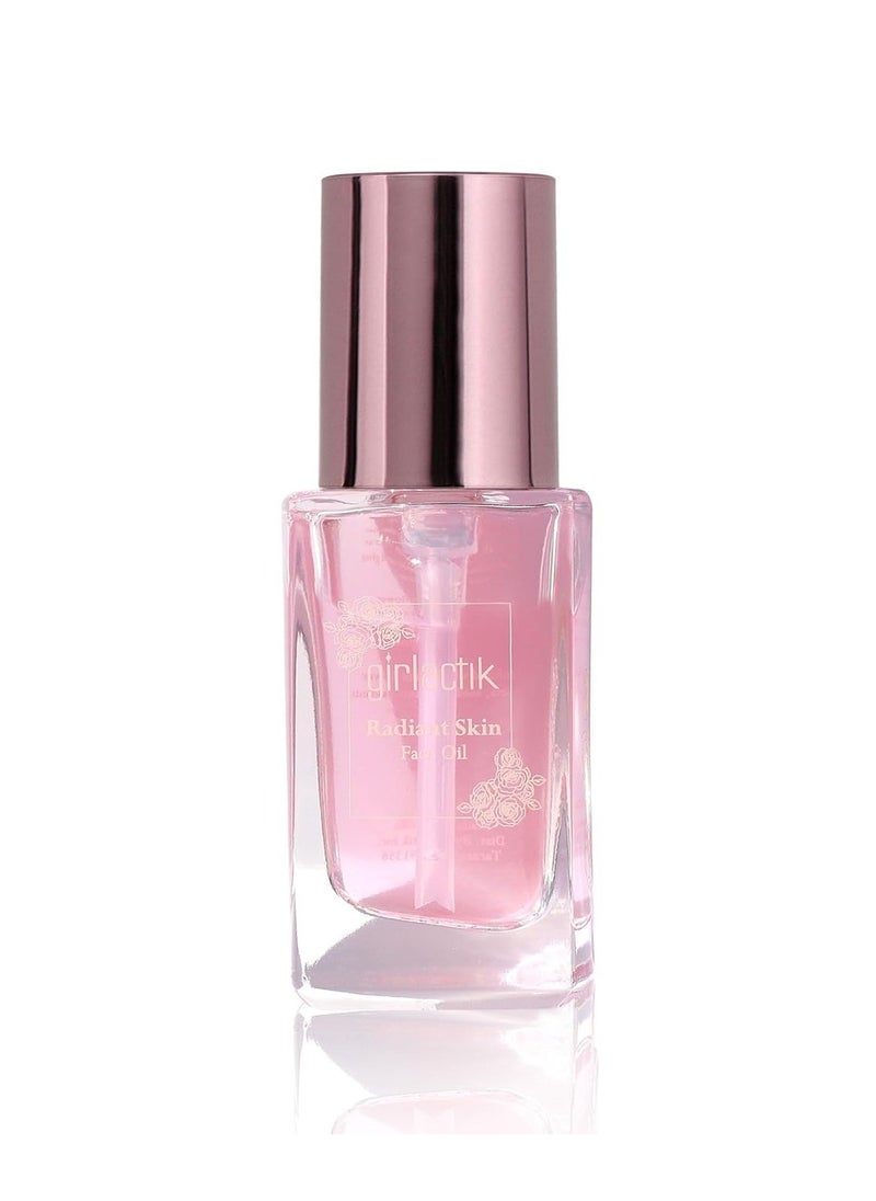 Girlactik Radiant Skin Face Oil, Net Wt 25ml/0.8 fl oz