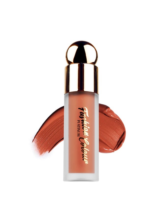 Platinum Liquid Blusher Long Lasting Dewy Lightweight Buildable Ultra Pigmented 5gm Beige