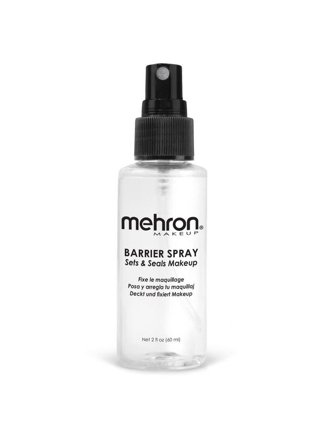 Mehron Makeup Barrier Spray | Setting Spray for Makeup | Makeup Setting Spray for Face 2 fl oz (60 ml)
