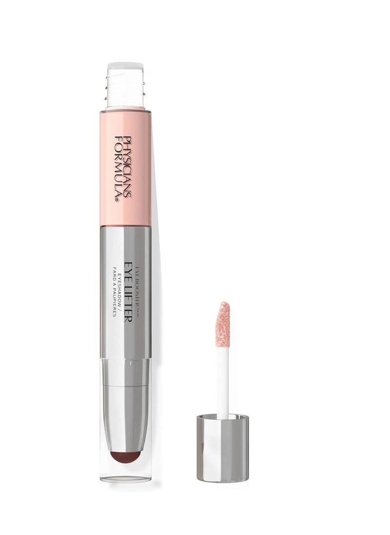 Eye Booster Eye Lifter Liquid and Cream Eyeshadow Stick Duo Contours and Brightens Eyes for Instant Lift Peptide Infused Universal