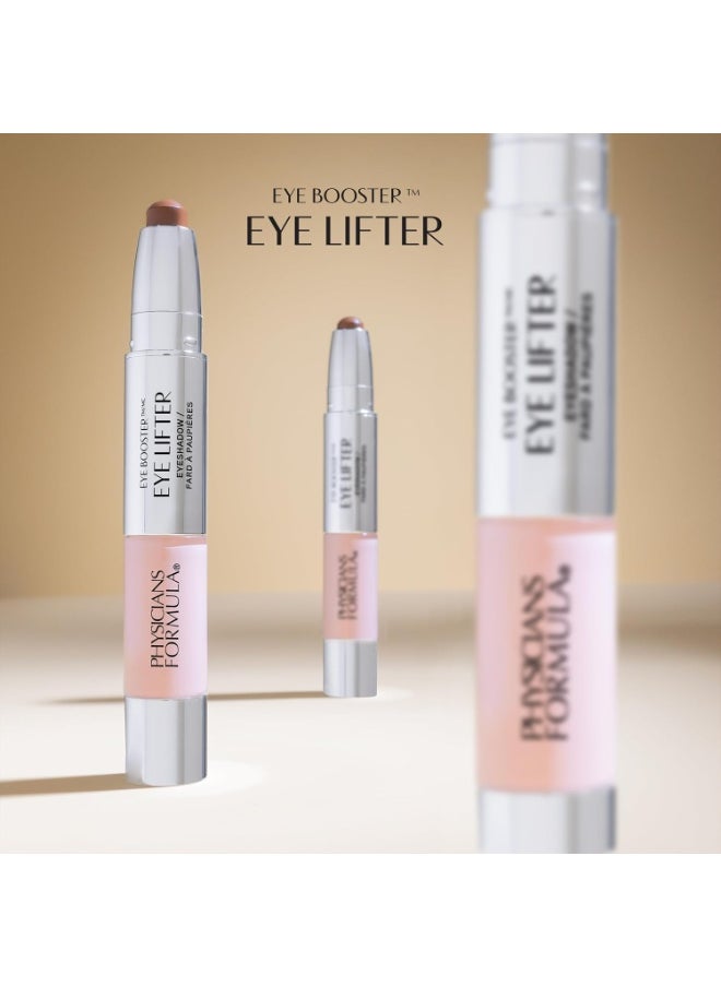 Eye Booster Eye Lifter Liquid and Cream Eyeshadow Stick Duo Contours and Brightens Eyes for Instant Lift Peptide Infused Universal