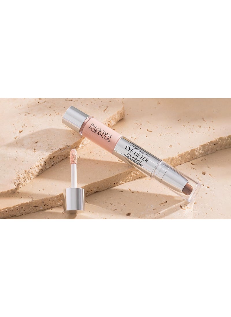 Eye Booster Eye Lifter Liquid and Cream Eyeshadow Stick Duo Contours and Brightens Eyes for Instant Lift Peptide Infused Universal