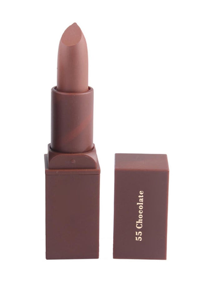 Vitamin E Moisturized Matte Lipstick 55 Chocolate