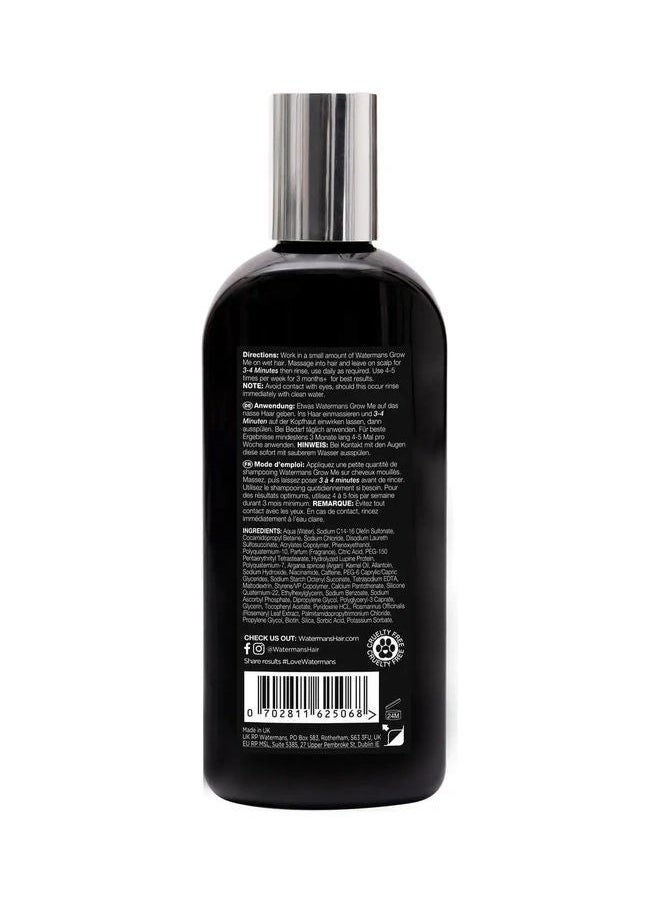 Watermans Best Hair Growth Shampoo Sulphate & Paraben Free, Caffeine, Biotin, Argan Oil, Allantoin, Rosemary.