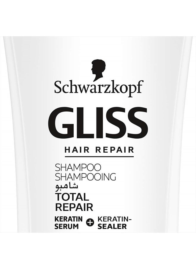 Schwarzkopf Gliss Total Repair Shampoo, 400Ml