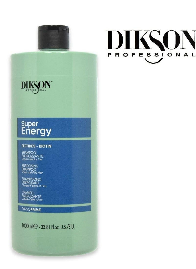 Super Energy Prime Shampoo Peptides And Biotin 1000 ML