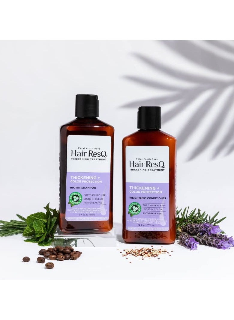 Hair ResQ Thickening + Color Protection Conditioner | Locks in Color & Provides Volume