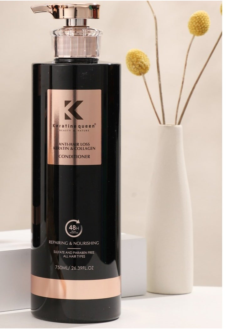 Anti Hair Loss keratin And Collagen Conditioner 750 ML