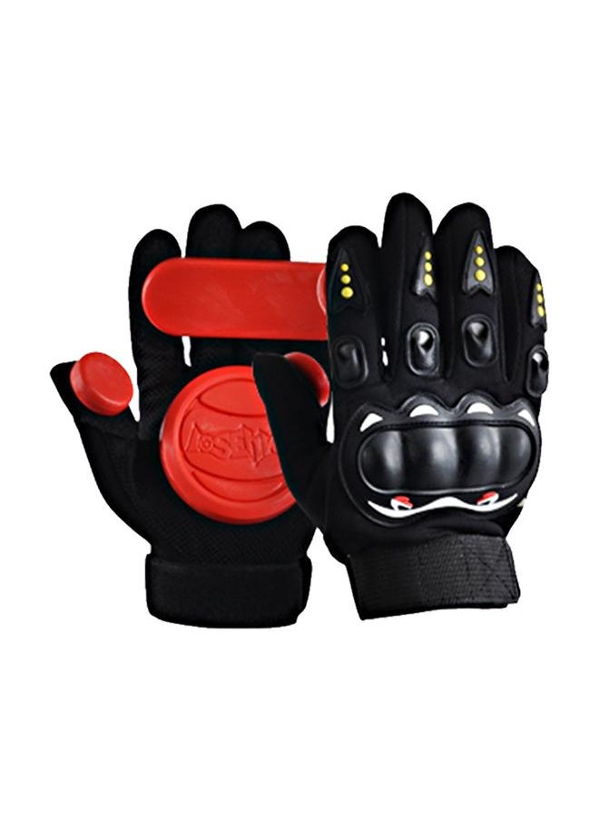 1 Pair Land Skateboard Slider Slide Gloves Longboard Skateboard Sliding Gloves