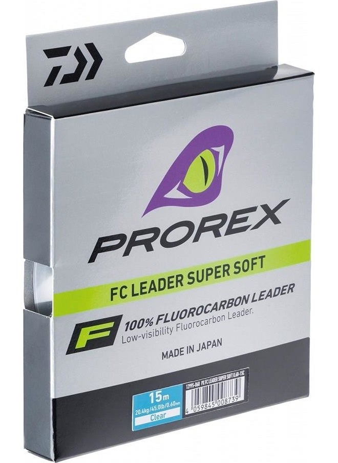 Prorex FC Leader Fluorocarbon Spin Lrf Super Soft Fishing Line