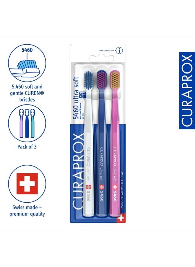 5460 Ultrasoft Toothbrush, 3 Pack