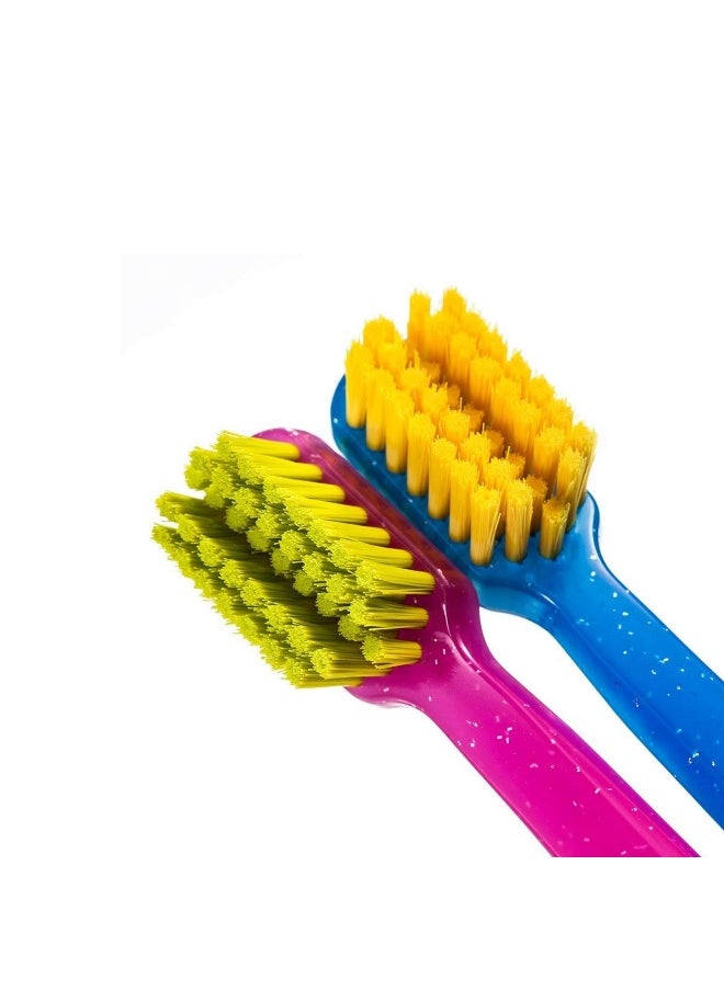 CS 5460 Ultra-Soft Orthodontic Toothbrush for Braces with Ultra-Fine Filaments & Compact, Slightly Angled Toothbrush Head for Improved Tooth & Gum Health