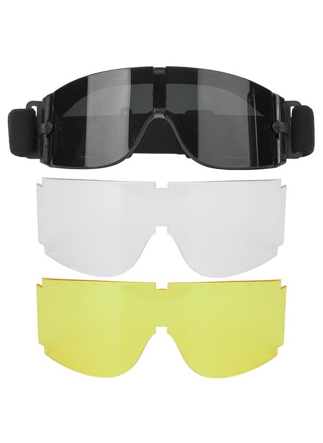 Tactics Anti ultraviolet Anti radiation Protective Goggles Safety Eye Protection Glasses
