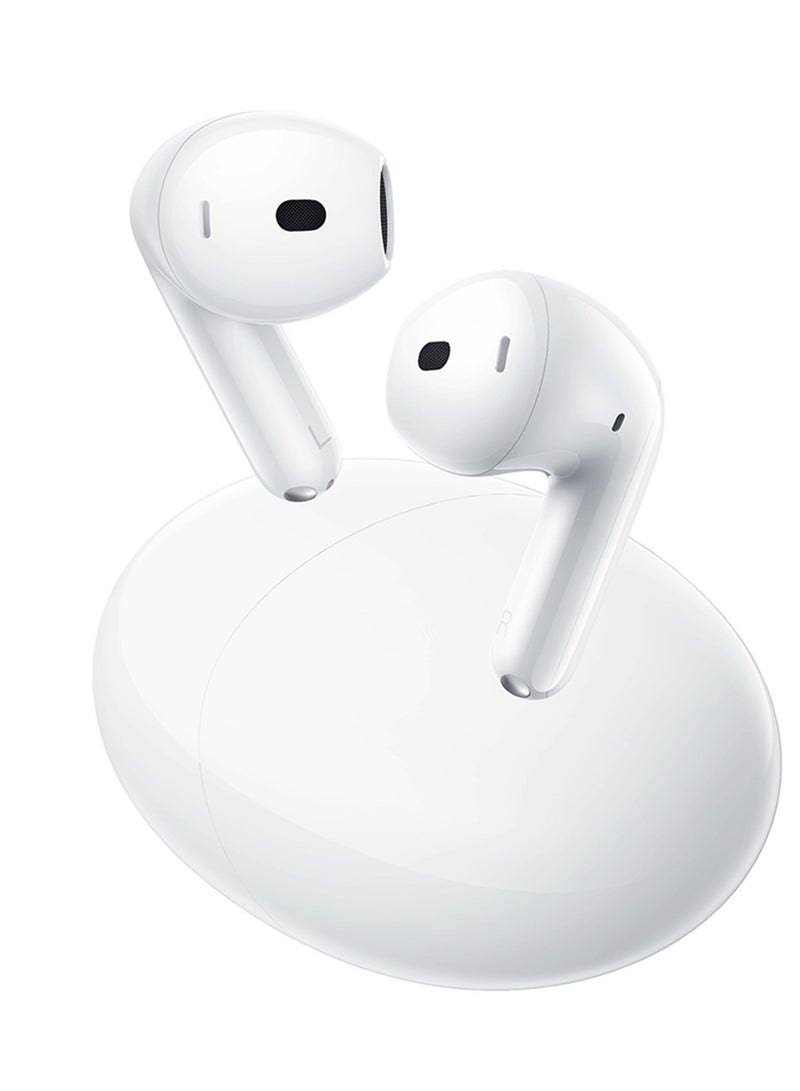 Choice Earbuds S7 Intelligent Active Noise Cancelling, 36 Hour Long Battery Life, Hi-Res Audio Certified, TWS Earphones, White