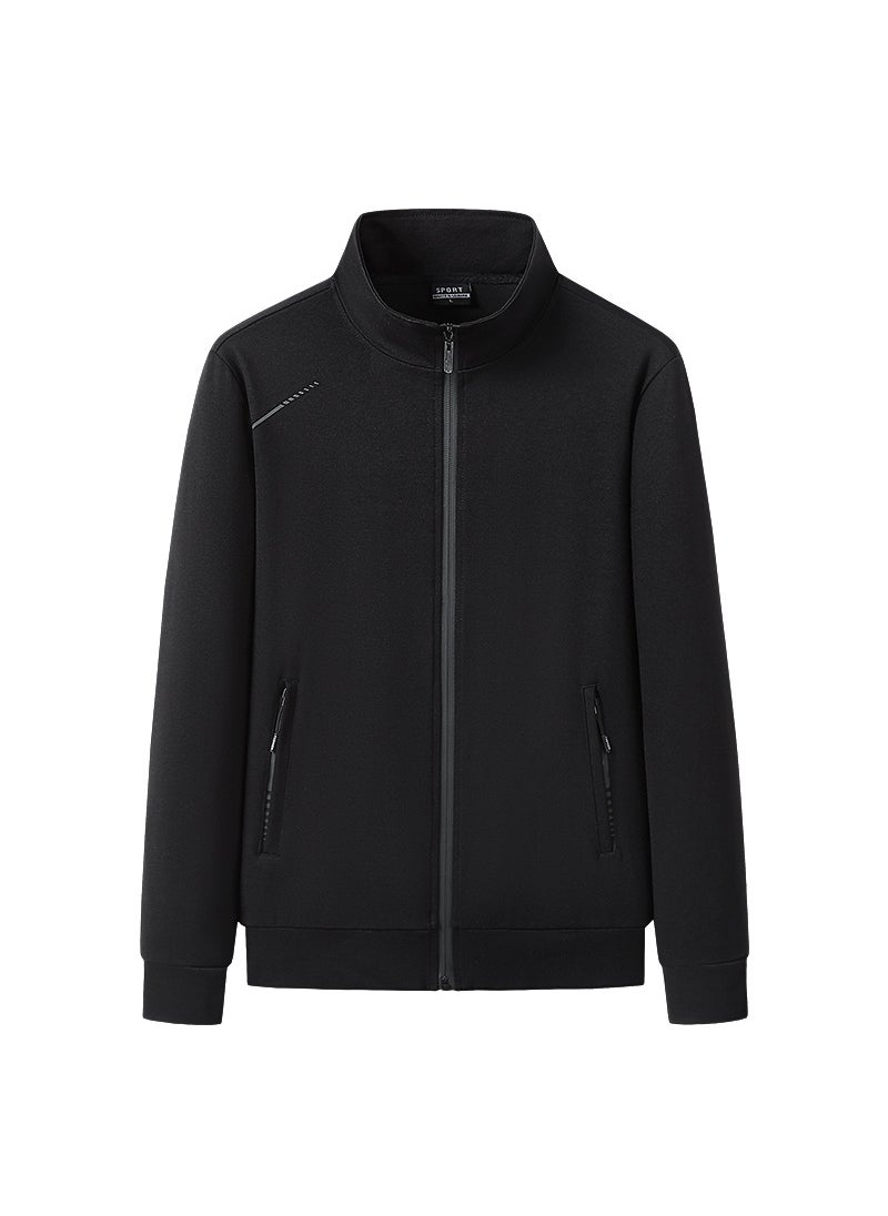 Mens Autumn Sports Diamond Jacket 370g Casual 567991 Black