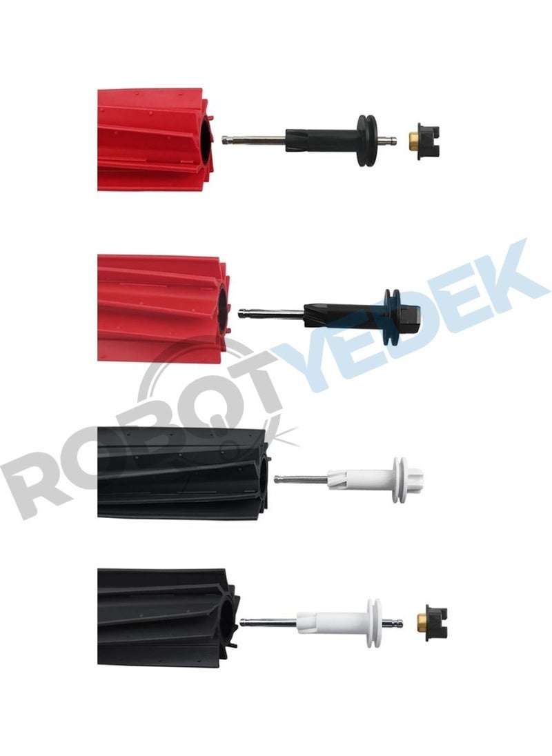 Roborock Q5 Pro, Q5 Pro Plus Compatible Spare Main Brush Set and Hepa Filter - 6 Pieces