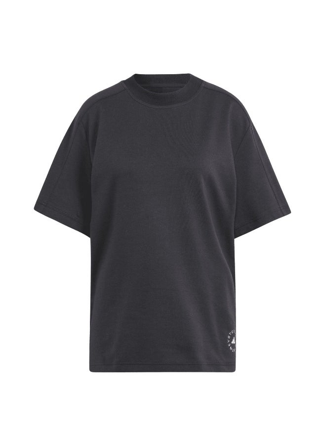Adidas Asmc Logo Tee Black Training T-Shirts For Women Xs