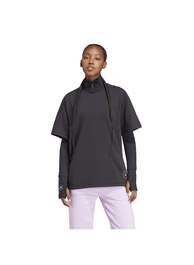 Adidas Asmc Logo Tee Black Training T-Shirts For Women Xs
