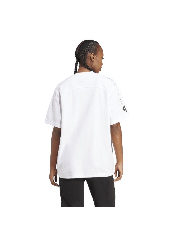 Adidas Asmc Logo Tee White Training T-Shirts For Women 2Xs