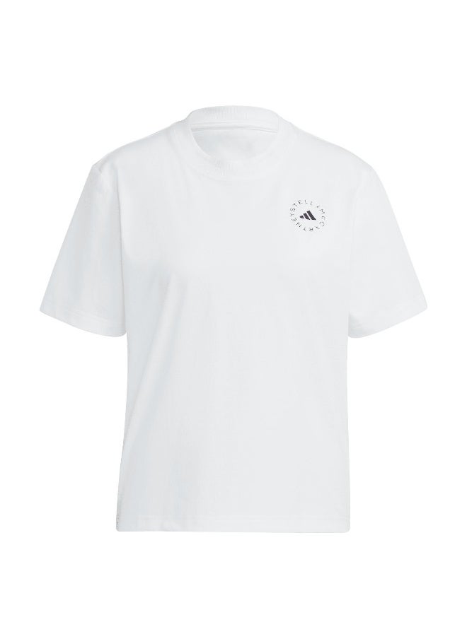 Adidas Asmc Regl Tee White Training T-Shirts For Women Xs