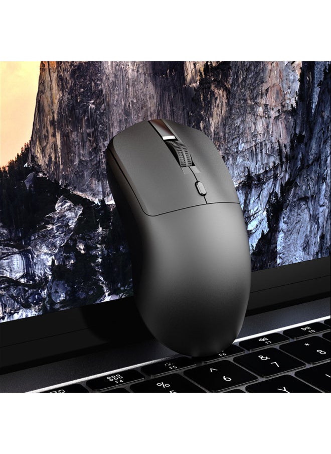 GM-02 Lightweight Wireless Business Office Mouse 2.4G Small Waisted GPW Wireless Office Mouse Home-Specifications:Black