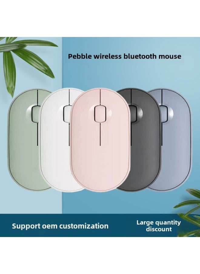 M350 Mouse Bluetooth Dual-mode Wireless Mouse Pebble Pebble Mouse-Specifications:Black