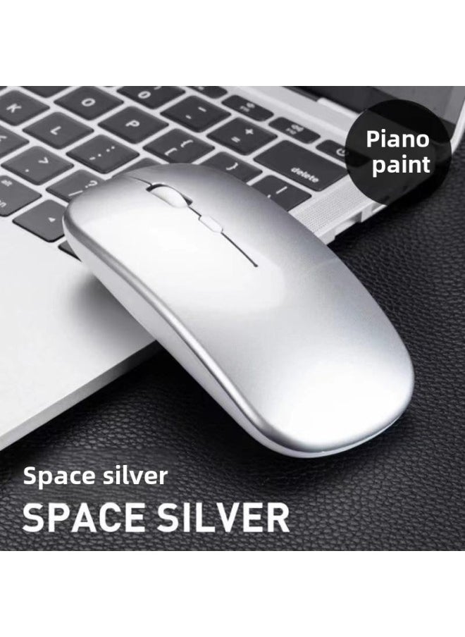 Ultra-thin Wireless Mouse Charging Mute Computer Notebook Office Business Mouse 2.4G Spot Wholesale-Specifications:2.4G Wireless Charging Color, Please Contact Customer Service