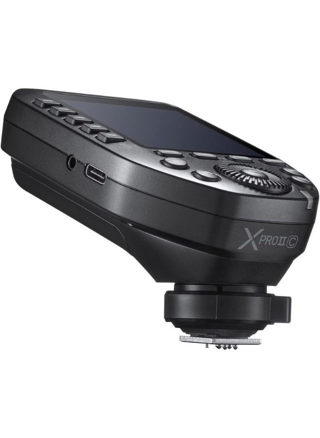 Godox XProIIS TTL Wireless Flash Trigger for Sony – 2.4G HSS Remote Transmitter with LCD, 32 Channels & 16 Groups – Compatible with Godox V1, AD200Pro, AD100Pro, AD300Pro – Professional Godox Flash for Camera & Photography