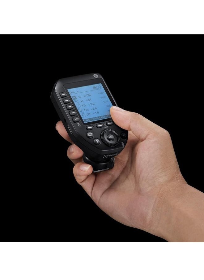 Godox XProIIS TTL Wireless Flash Trigger for Sony – 2.4G HSS Remote Transmitter with LCD, 32 Channels & 16 Groups – Compatible with Godox V1, AD200Pro, AD100Pro, AD300Pro – Professional Godox Flash for Camera & Photography