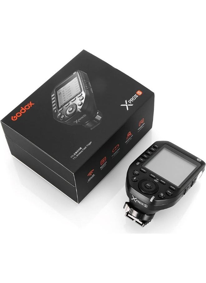 Godox XProIIS TTL Wireless Flash Trigger for Sony – 2.4G HSS Remote Transmitter with LCD, 32 Channels & 16 Groups – Compatible with Godox V1, AD200Pro, AD100Pro, AD300Pro – Professional Godox Flash for Camera & Photography