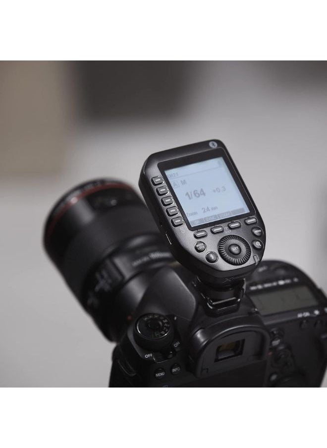 Godox XProIIS TTL Wireless Flash Trigger for Sony – 2.4G HSS Remote Transmitter with LCD, 32 Channels & 16 Groups – Compatible with Godox V1, AD200Pro, AD100Pro, AD300Pro – Professional Godox Flash for Camera & Photography