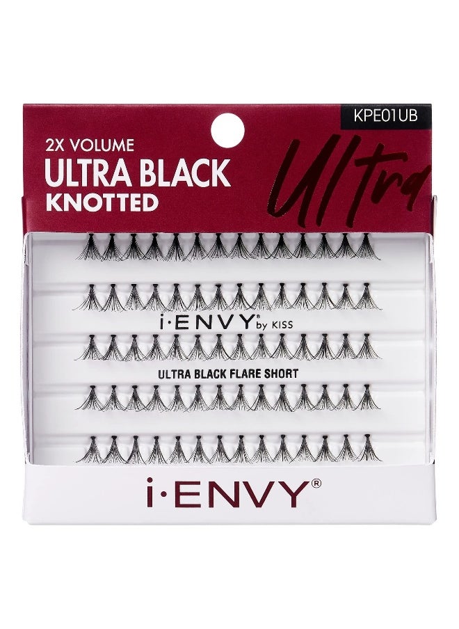 Kiss I Envy Ultra Black Short Lashes (6 PACK)