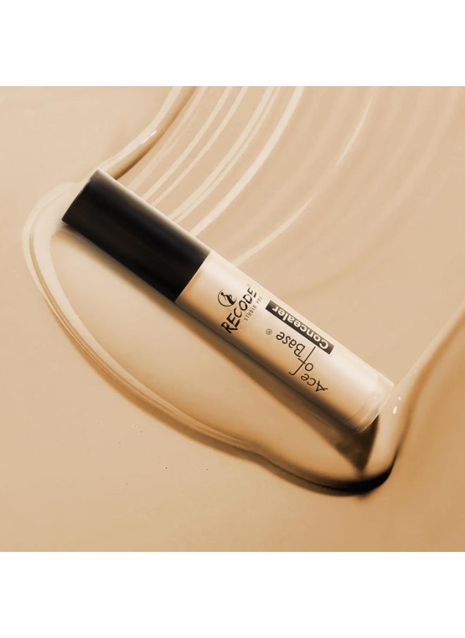Ace of Base Concealer 6g Shade 01 Light Natural Matte Finish High Coverage Waterproof Lightweight