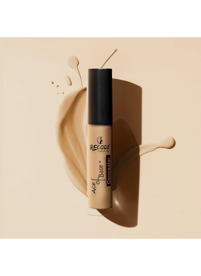 Ace of Base Concealer 6g Shade 04 Medium Natural Matte Finish High Coverage Waterproof Lightweight