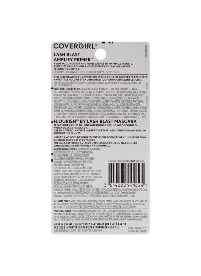 COVERGIRL Flourish by Lash Blast Mascara & COVERGIRL Lash Blast Amplify Eyelash Primer Pack
