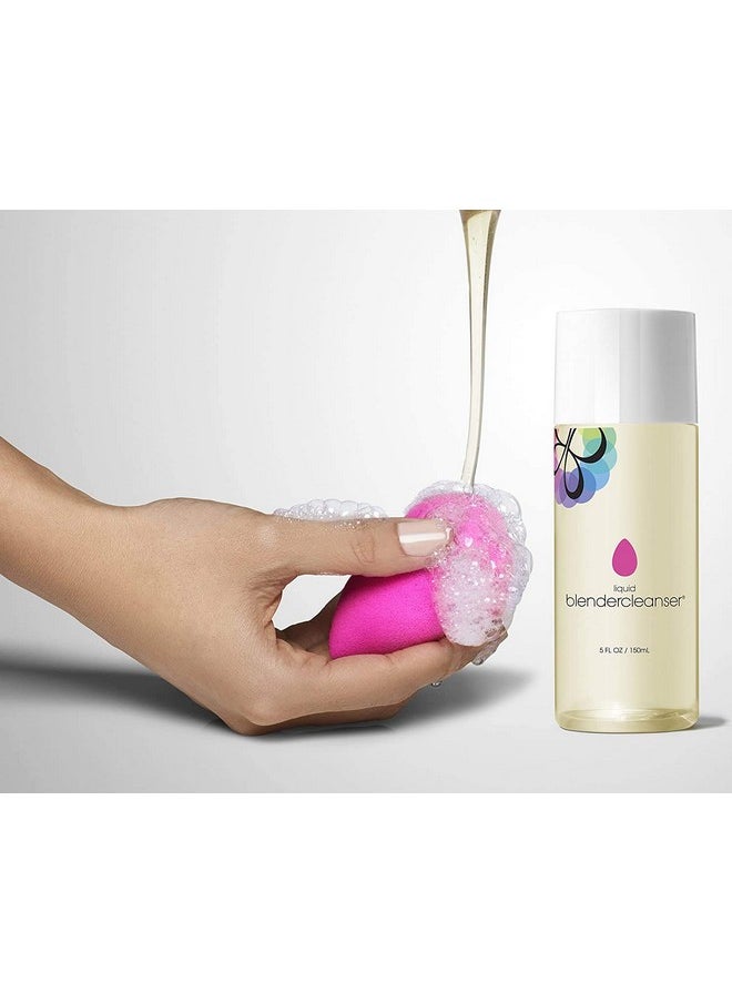 beautyblender® | Blendercleanser® Liquid Lavender Beauty Blender Cleanser, Cleaning Makeup Sponges, Brushes & Applicators, 5 oz