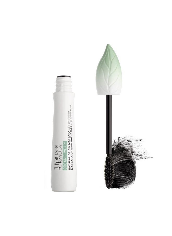 Organic Mascara By Physicians Formula Organic Wear All Natural Origin Mascara, Organic Makeup, Black, Dermatologist Test