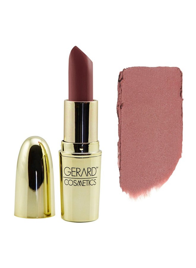 Gerard Cosmetics Lipstick 1995 | Neutral Pink Mauve Lipstick with Comfort Matte Finish | Highly Pigmented, Smooth Formula with Hydrating Ingredients | Cruelty Free & Made in USA