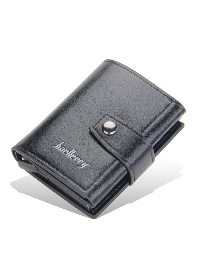 Men's Card Bag Anti-degaussing Aluminum Box Advanced Sense Multi-function Card Clip Multi-card Card Sleeve