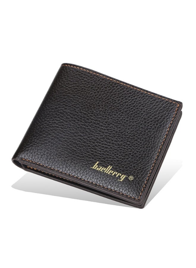 Men's Short Wallet Korean Open Multi-card Soft Leather Wallet Thin Fashion Coin Card Holder